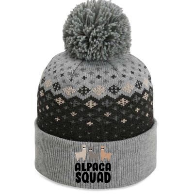 Alpaca Squad The Baniff Cuffed Pom Beanie