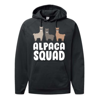 Alpaca Squad Performance Fleece Hoodie