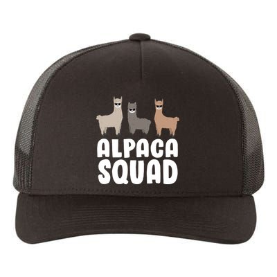 Alpaca Squad Yupoong Adult 5-Panel Trucker Hat