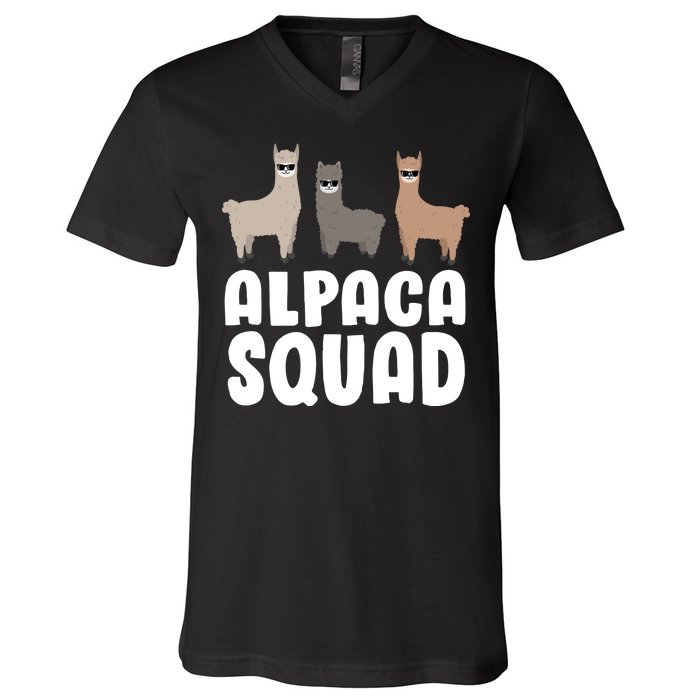 Alpaca Squad V-Neck T-Shirt