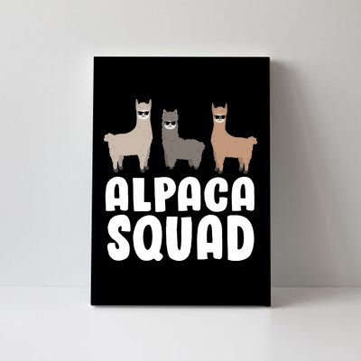 Alpaca Squad Canvas