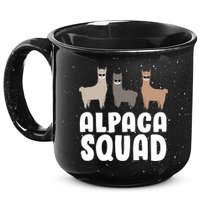Alpaca Squad 15oz Campfire Ceramic Mug