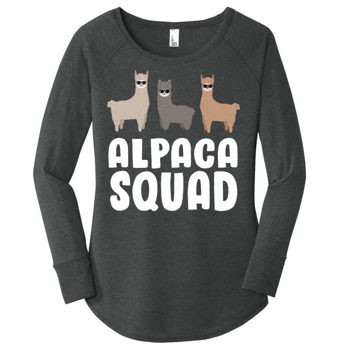 Alpaca Squad Women's Perfect Tri Tunic Long Sleeve Shirt