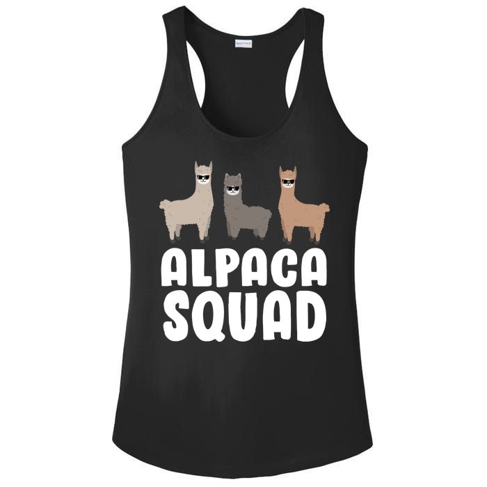 Alpaca Squad Ladies PosiCharge Competitor Racerback Tank