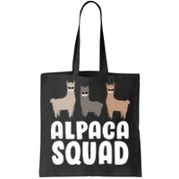 Alpaca Squad Tote Bag