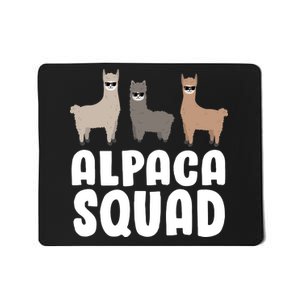 Alpaca Squad Mousepad