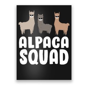 Alpaca Squad Poster