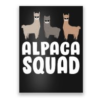 Alpaca Squad Poster