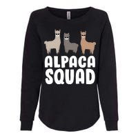 Alpaca Squad Womens California Wash Sweatshirt