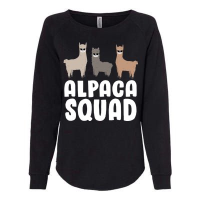 Alpaca Squad Womens California Wash Sweatshirt