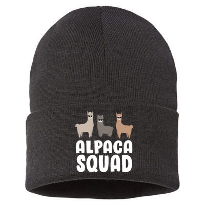 Alpaca Squad Sustainable Knit Beanie