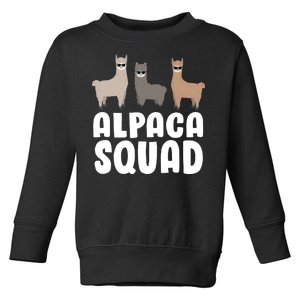 Alpaca Squad Toddler Sweatshirt