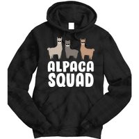 Alpaca Squad Tie Dye Hoodie