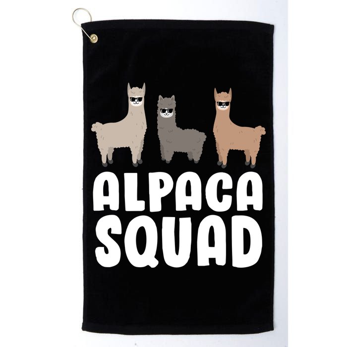 Alpaca Squad Golf Towel