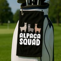 Alpaca Squad Golf Towel