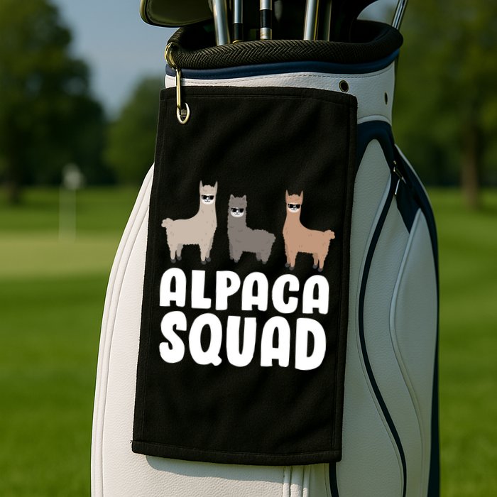 Alpaca Squad Golf Towel