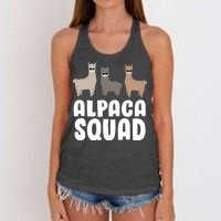 Alpaca Squad Women's Knotted Racerback Tank