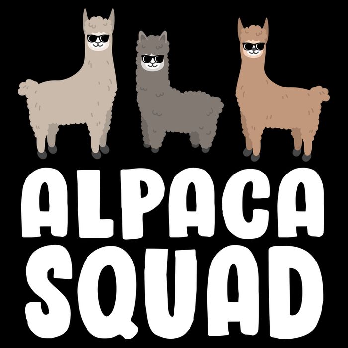 Alpaca Squad Crop Top