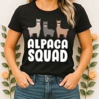 Alpaca Squad Womens T-Shirt