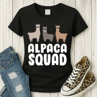 Alpaca Squad Womens T-Shirt