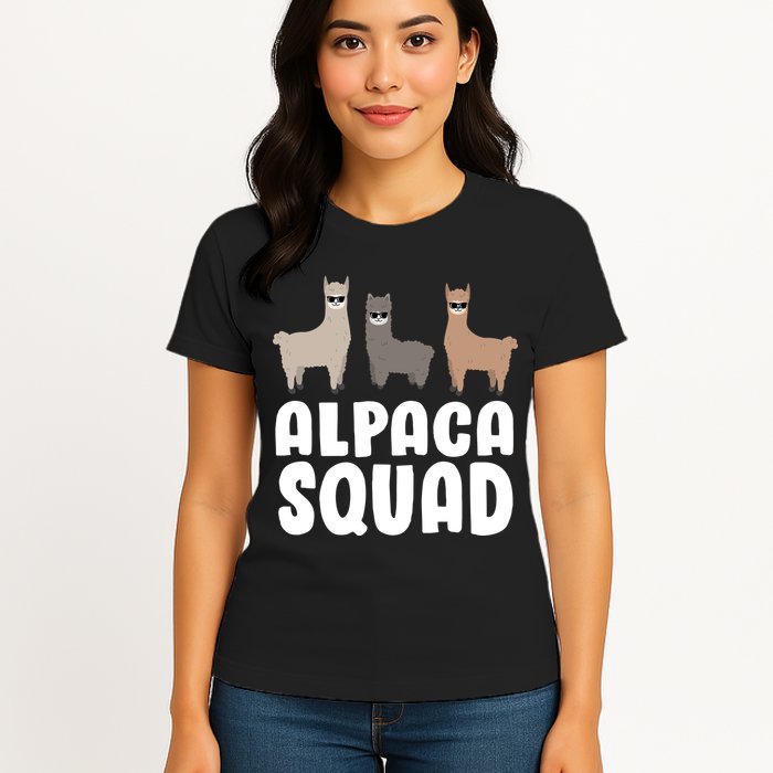 Alpaca Squad Womens T-Shirt