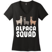 Alpaca Squad Women's V-Neck T-Shirt