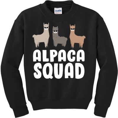 Alpaca Squad Kids Sweatshirt