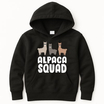 Alpaca Squad Kids Hoodie