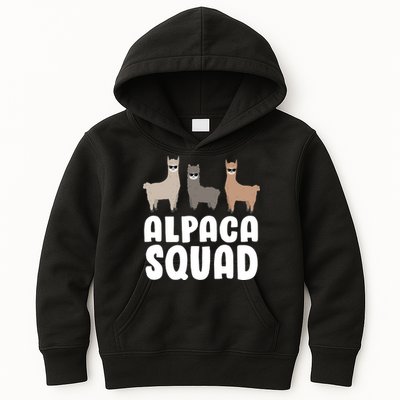 Alpaca Squad Kids Hoodie