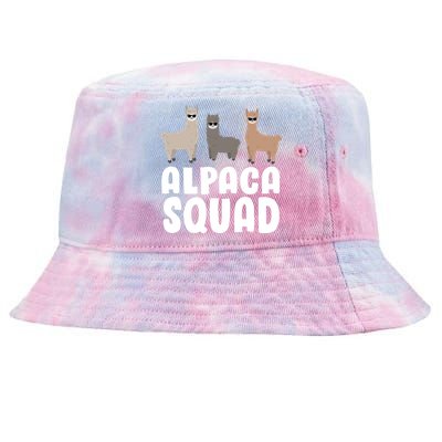 Alpaca Squad Tie-Dyed Bucket Hat