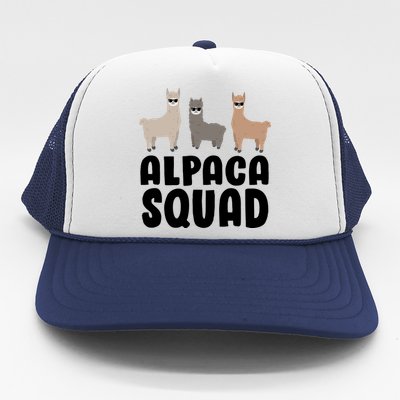 Alpaca Squad Trucker Hat