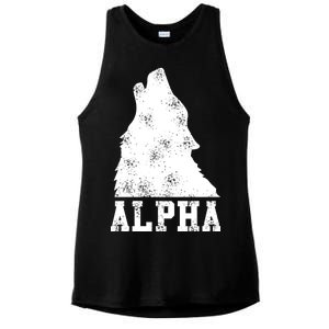 Alpha Wolf Ladies PosiCharge Tri-Blend Wicking Tank