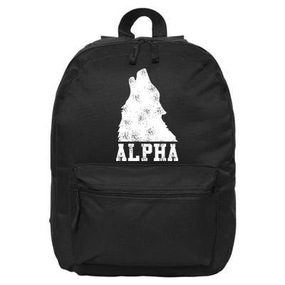 Alpha Wolf 16 in Basic Backpack