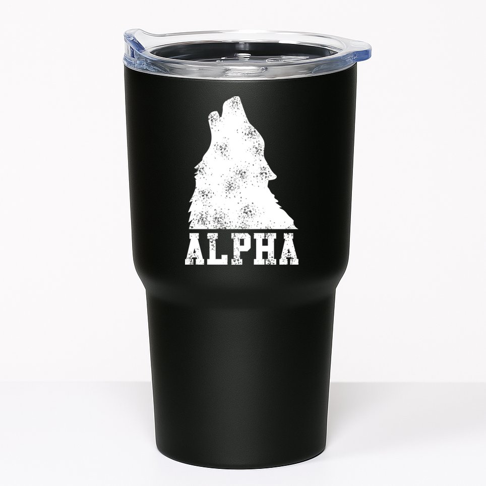 Alpha Wolf Tumbler