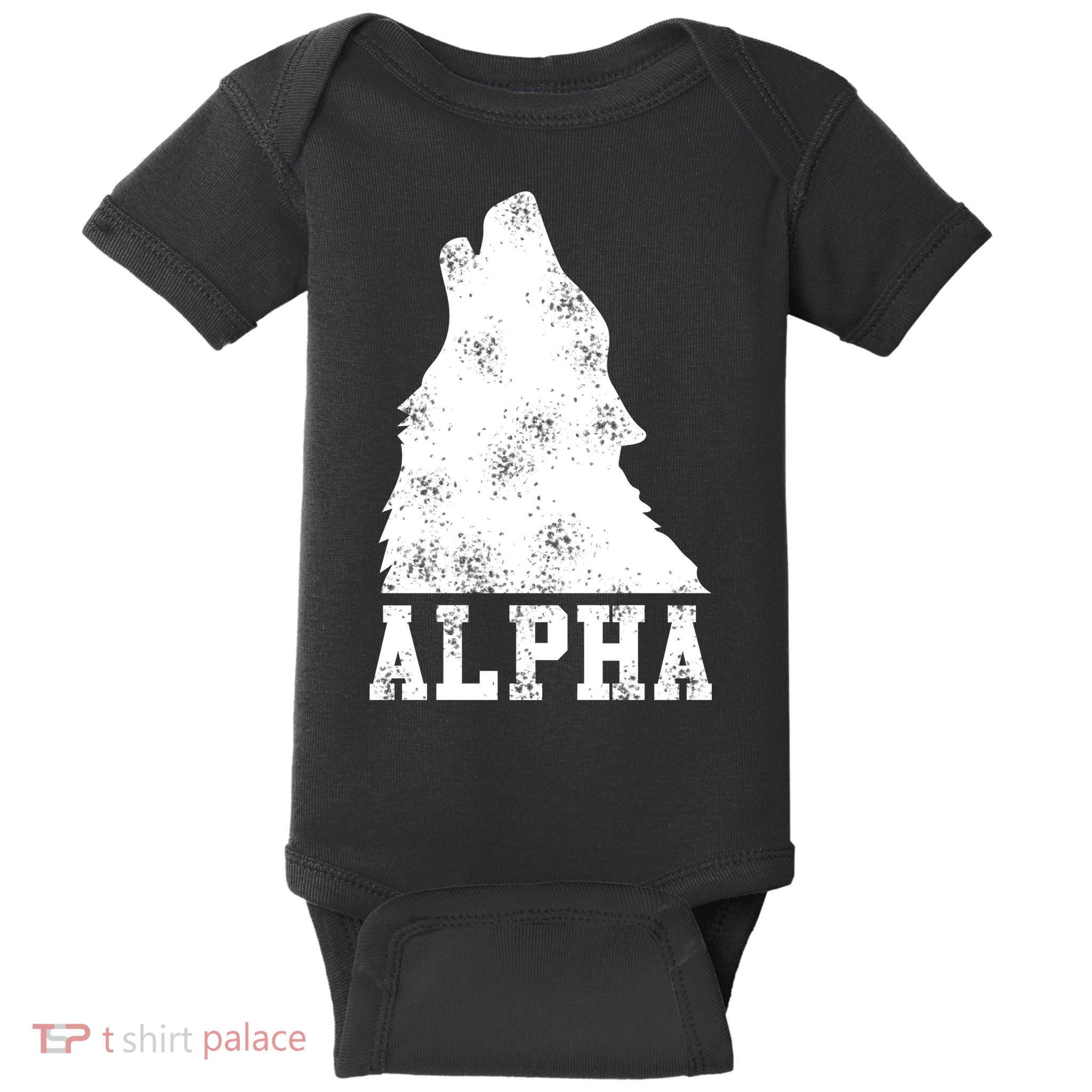 Alpha Wolf Baby Bodysuit