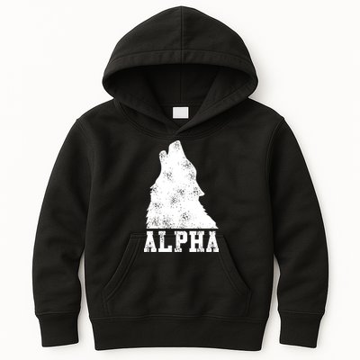 Alpha Wolf Kids Hoodie