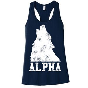 Alpha Wolf Women's Racerback Tank