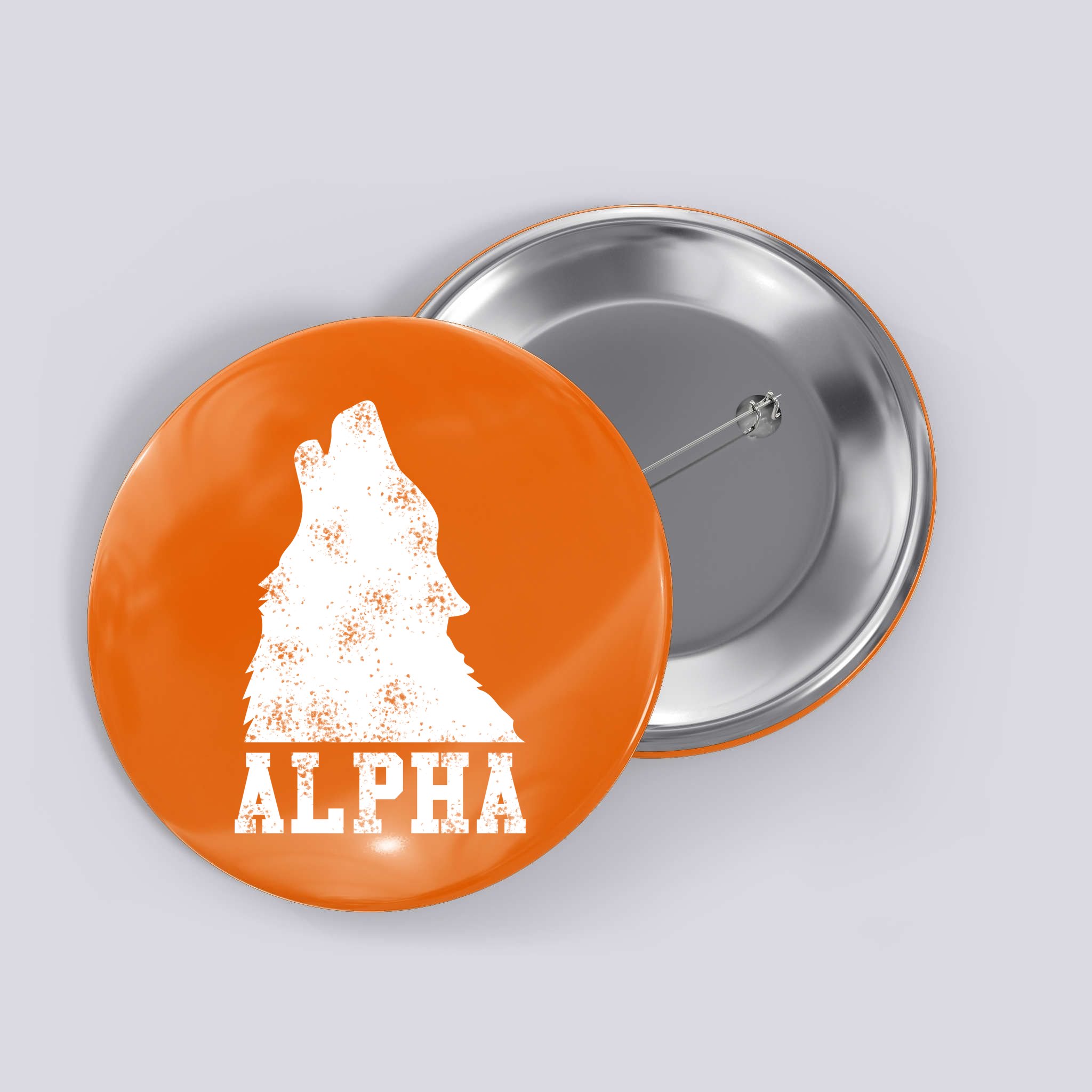 Alpha Wolf Button