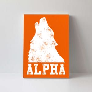 Alpha Wolf Canvas