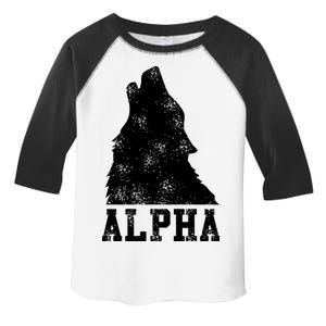 Alpha Wolf Toddler Fine Jersey T-Shirt