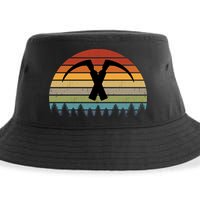 Anesthesiologist Laryngoscope Retro Sustainable Bucket Hat