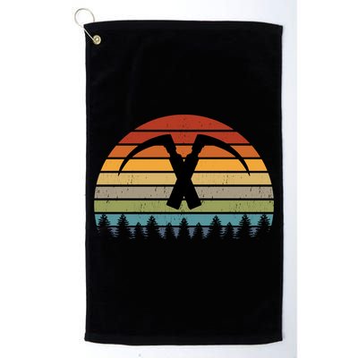 Anesthesiologist Laryngoscope Retro Golf Towel