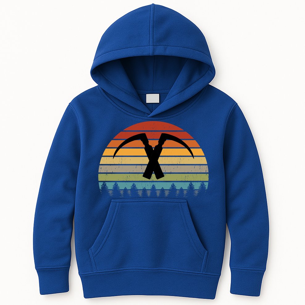 Anesthesiologist Laryngoscope Retro Kids Hoodie