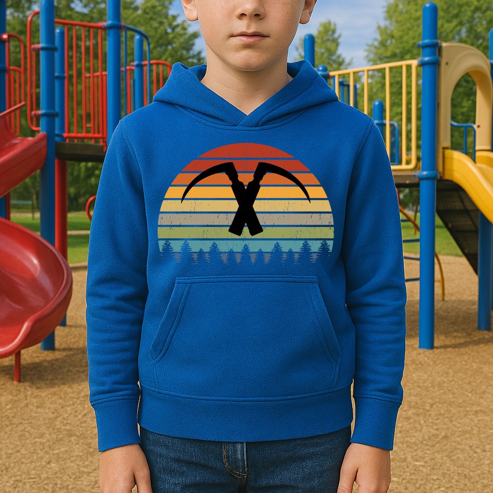 Anesthesiologist Laryngoscope Retro Kids Hoodie