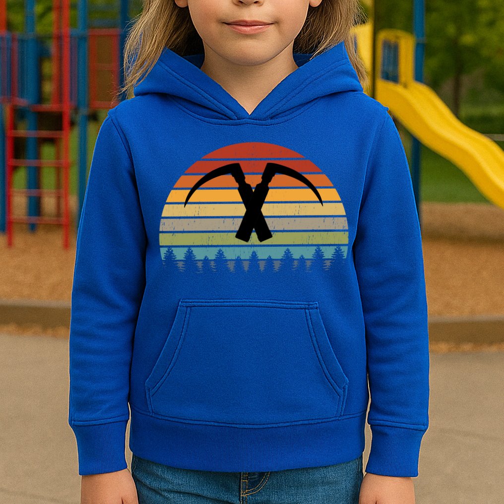 Anesthesiologist Laryngoscope Retro Kids Hoodie