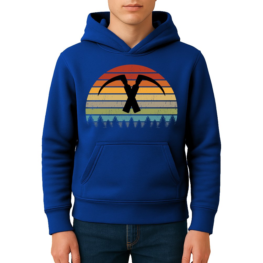 Anesthesiologist Laryngoscope Retro Kids Hoodie