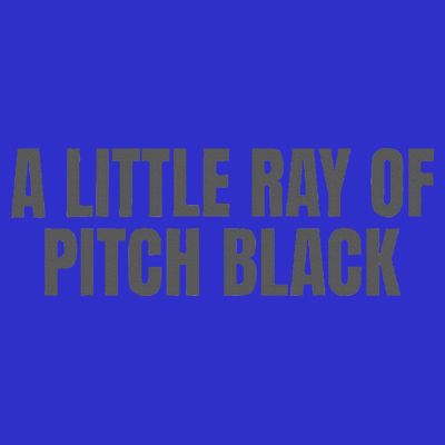 A Little Ray Of Pitch Black T-Shirt
