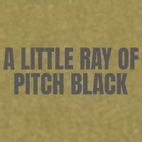 A Little Ray Of Pitch Black Garment-Dyed Women's Muscle Tee