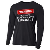 Anti Liberal Republican Does Not Play Well With Liberals Cooling Performance Long Sleeve Crew