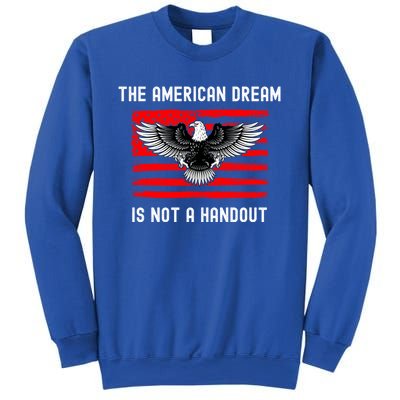 Anti Liberal Republican American Flag Patriotic Conservative Gift Sweatshirt